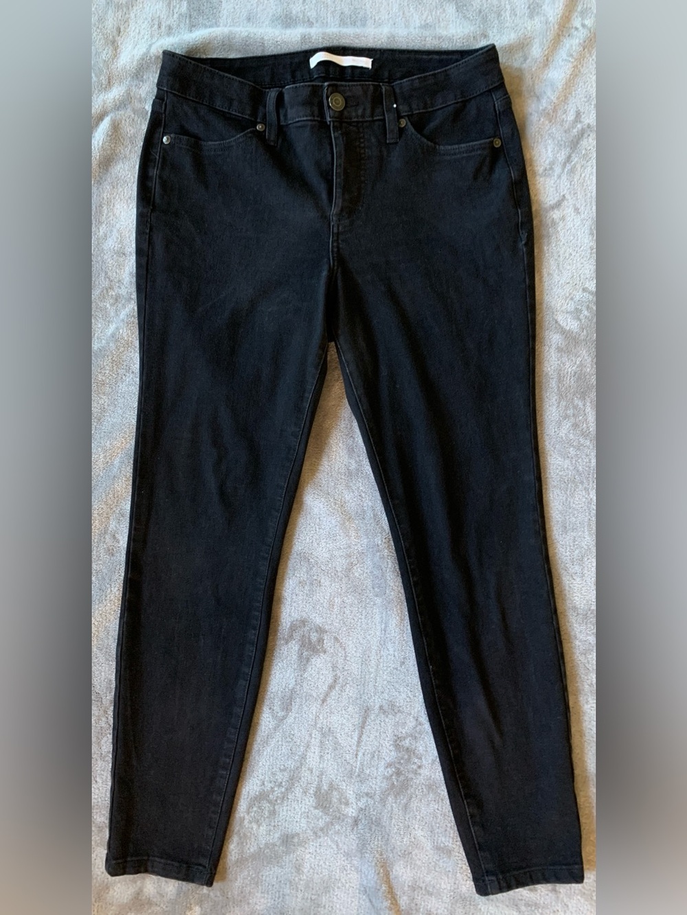 LC Lauren Conrad Black Super Skinny Jeans